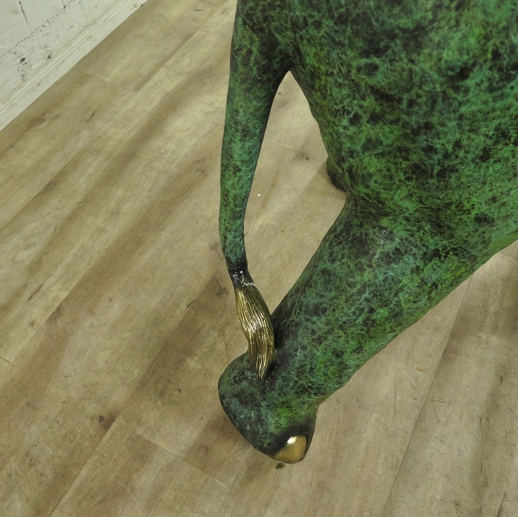 Skulptur Dekoration Elefant 1,27 m Bronze