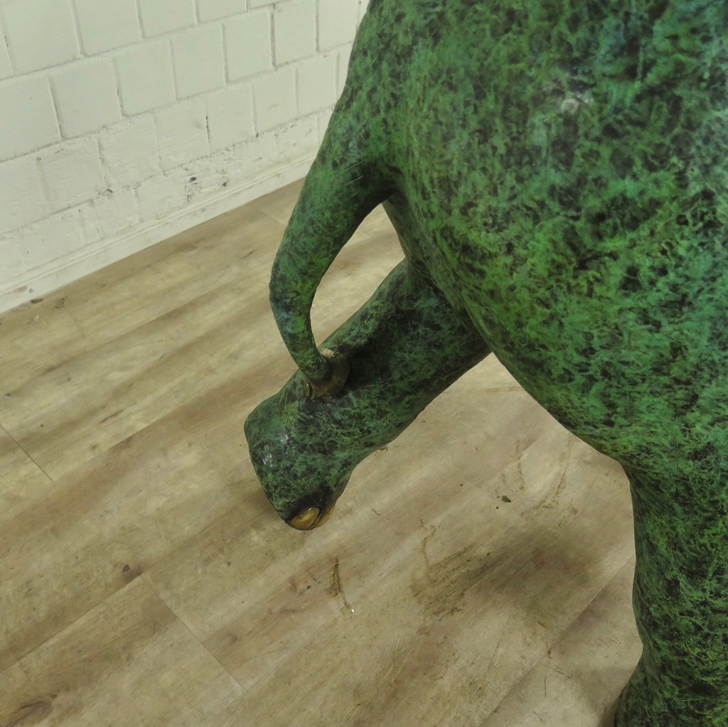 Skulptur Dekoration Elefant 1,32 m Bronze
