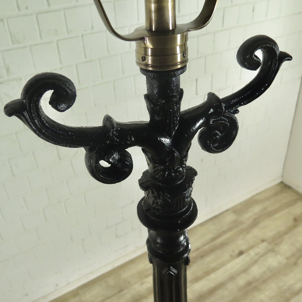 Laterne Gartenlampe Schwarz 2,75 m