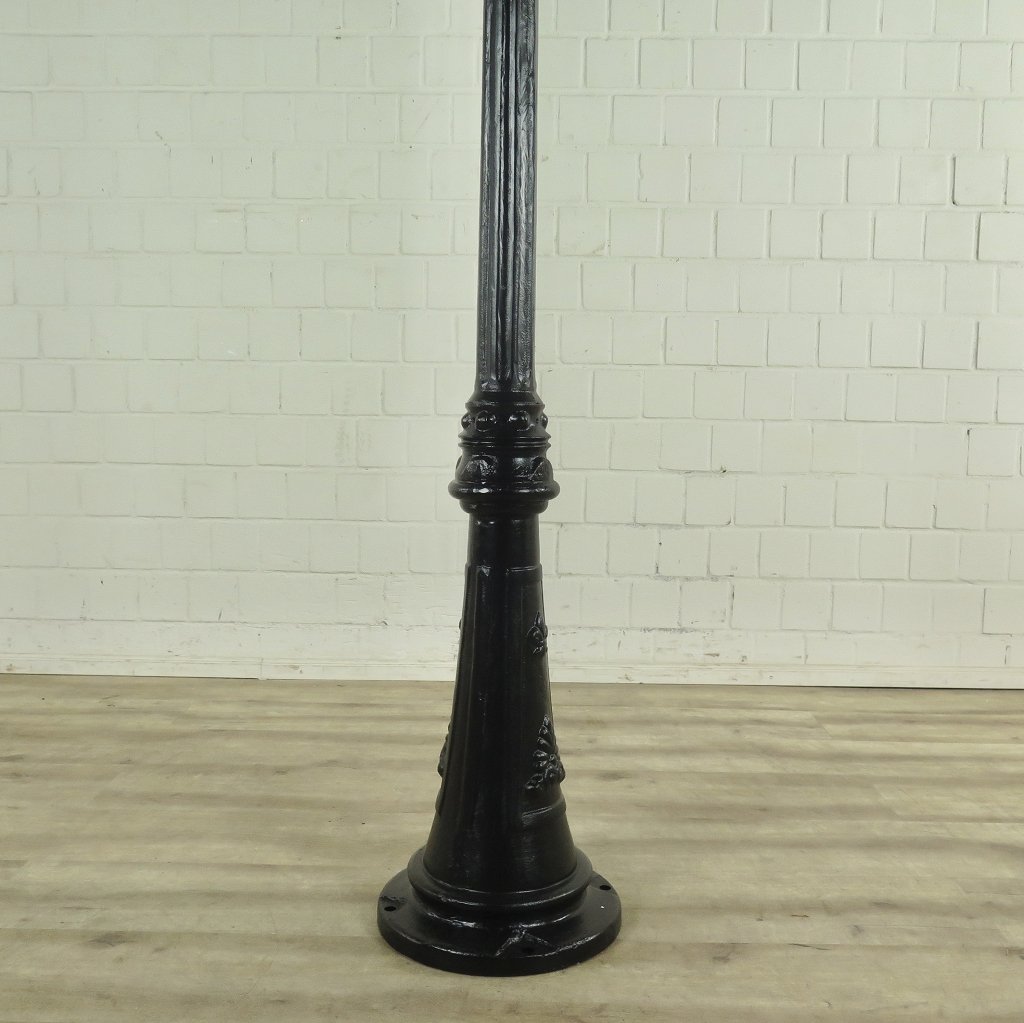 Laterne Gartenlampe Schwarz 2,75 m