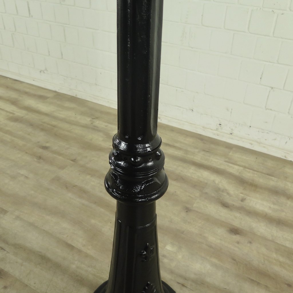 Laterne Gartenlampe Schwarz 2,75 m