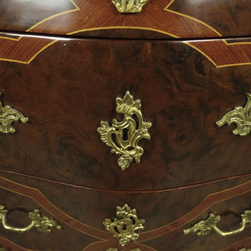 Kommode Barockstil Nussbaum 1,00 m