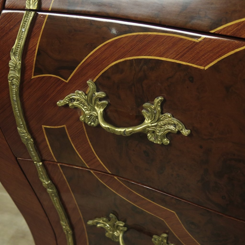 Kommode Barockstil Nussbaum 1,00 m