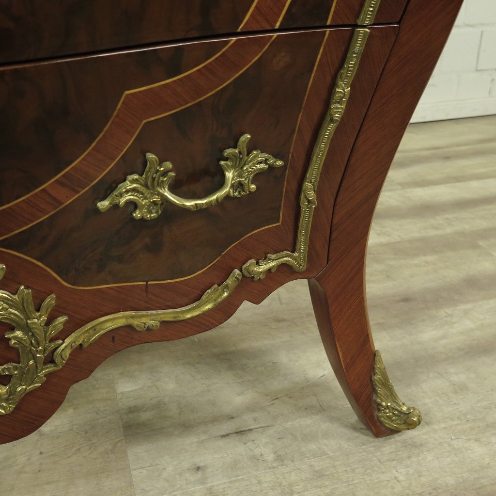 Kommode Barockstil Nussbaum 1,00 m