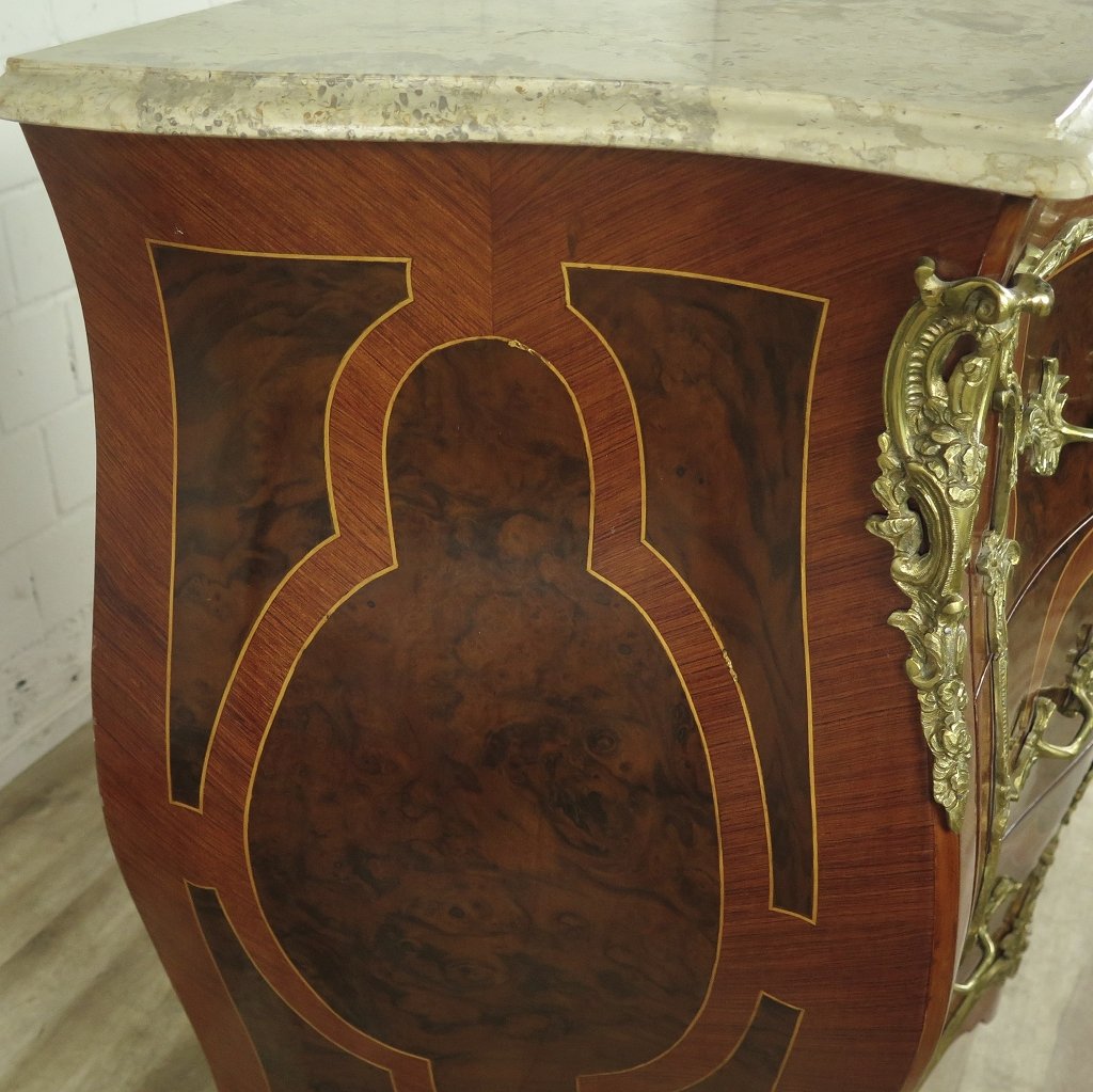 Kommode Barockstil Nussbaum 1,00 m