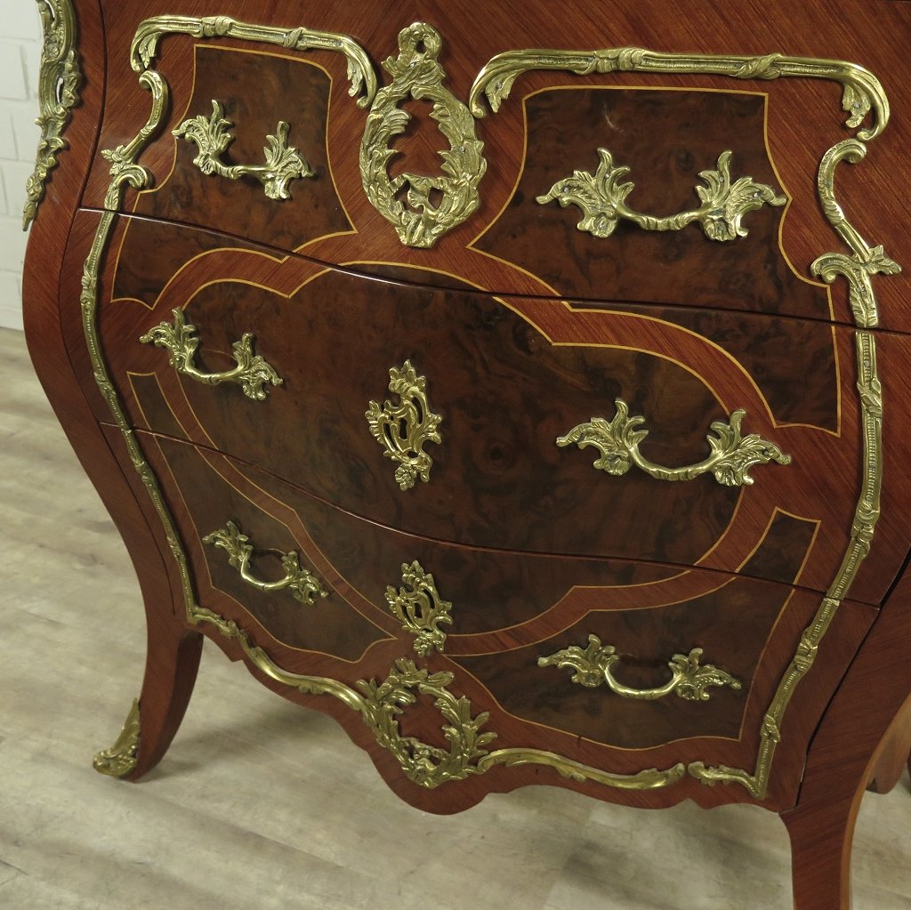 Kommode Barockstil Nussbaum 1,00 m