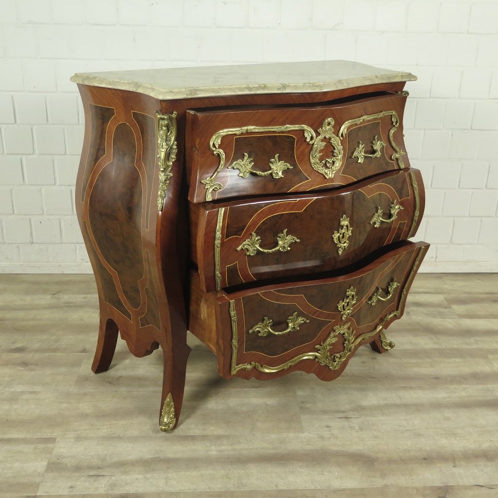 Kommode Barockstil Nussbaum 1,00 m
