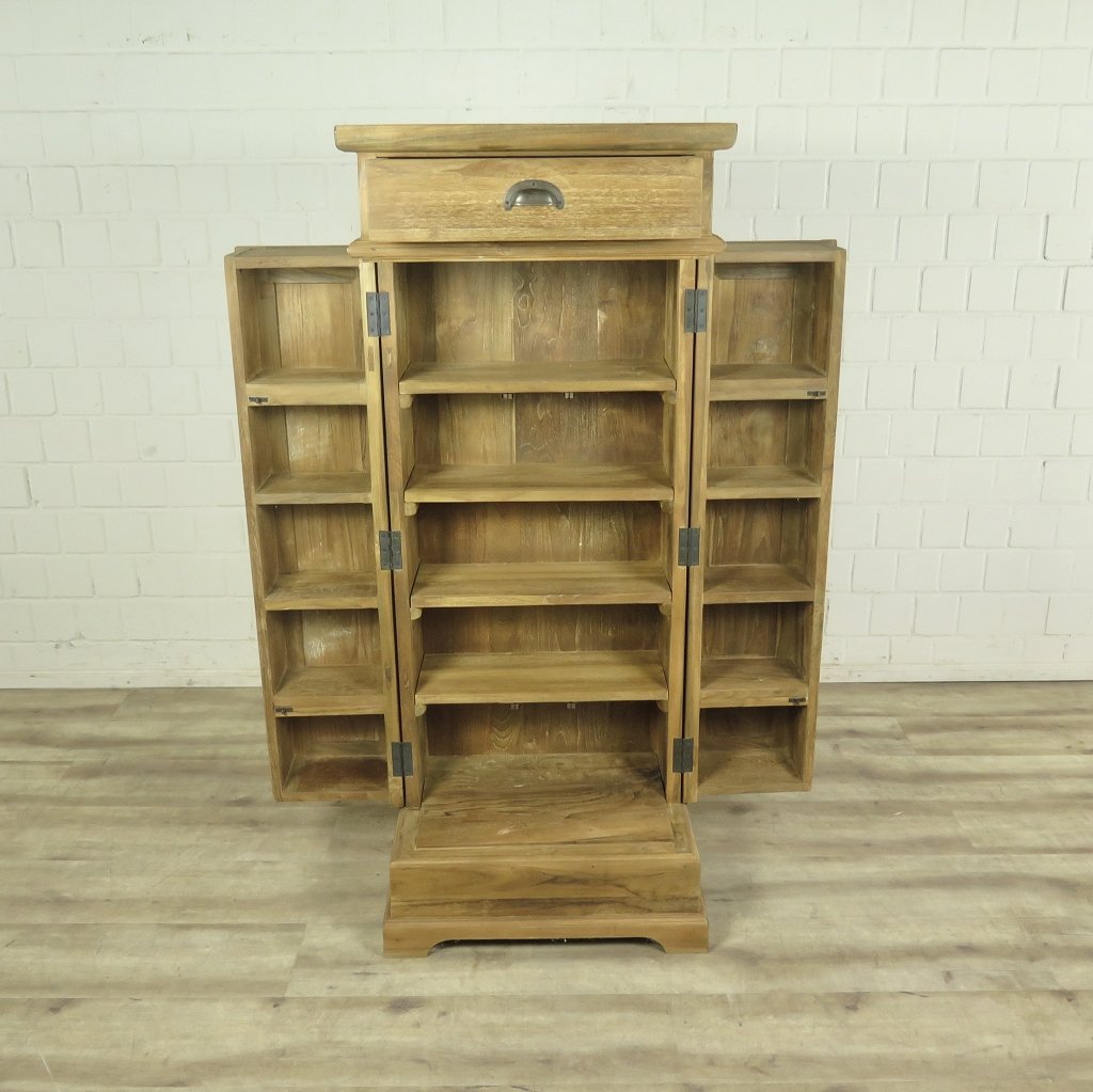 CD/DVD/Video Schrank Teakholz 0,55 m