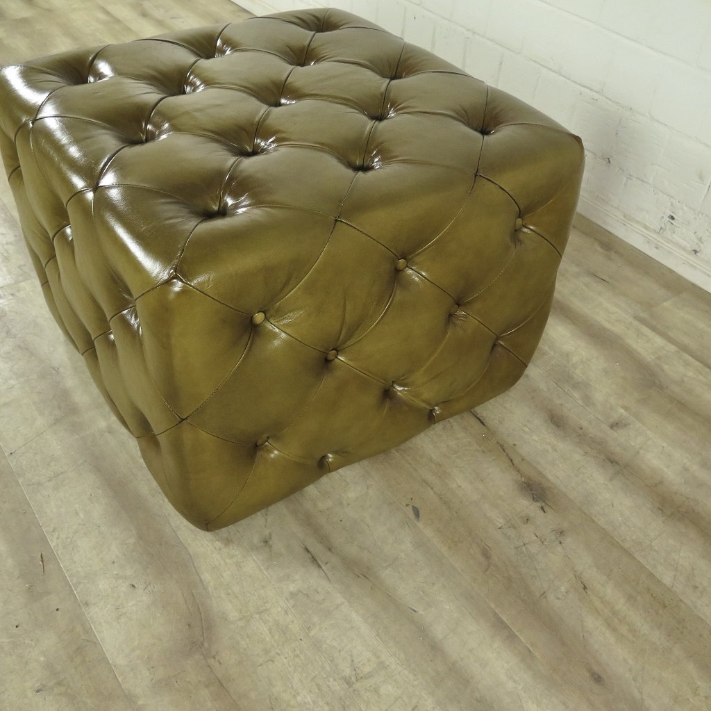 Hocker Chesterfield Lime 0,64 m