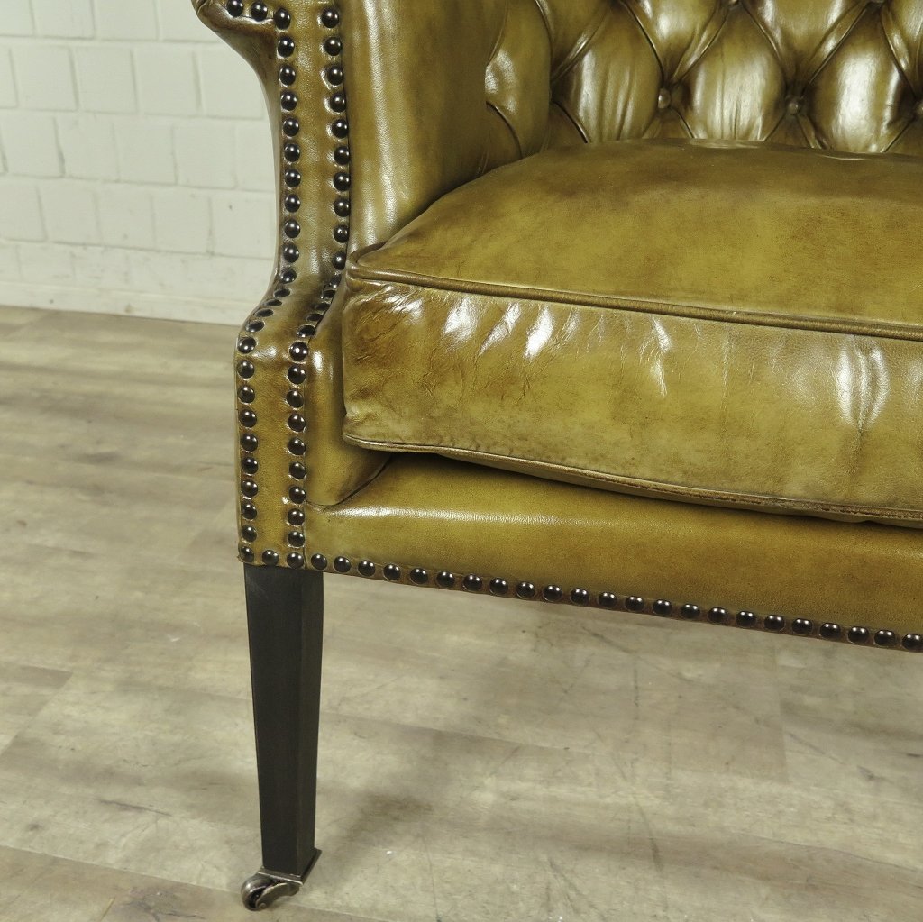 Chesterfield Sessel Lime