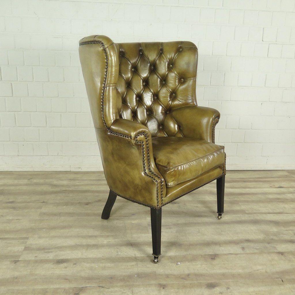 Chesterfield Sessel Lime