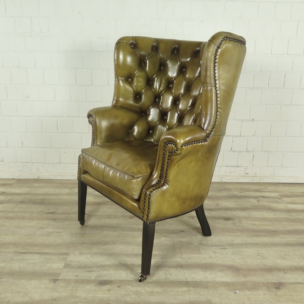 Chesterfield Sessel Lime