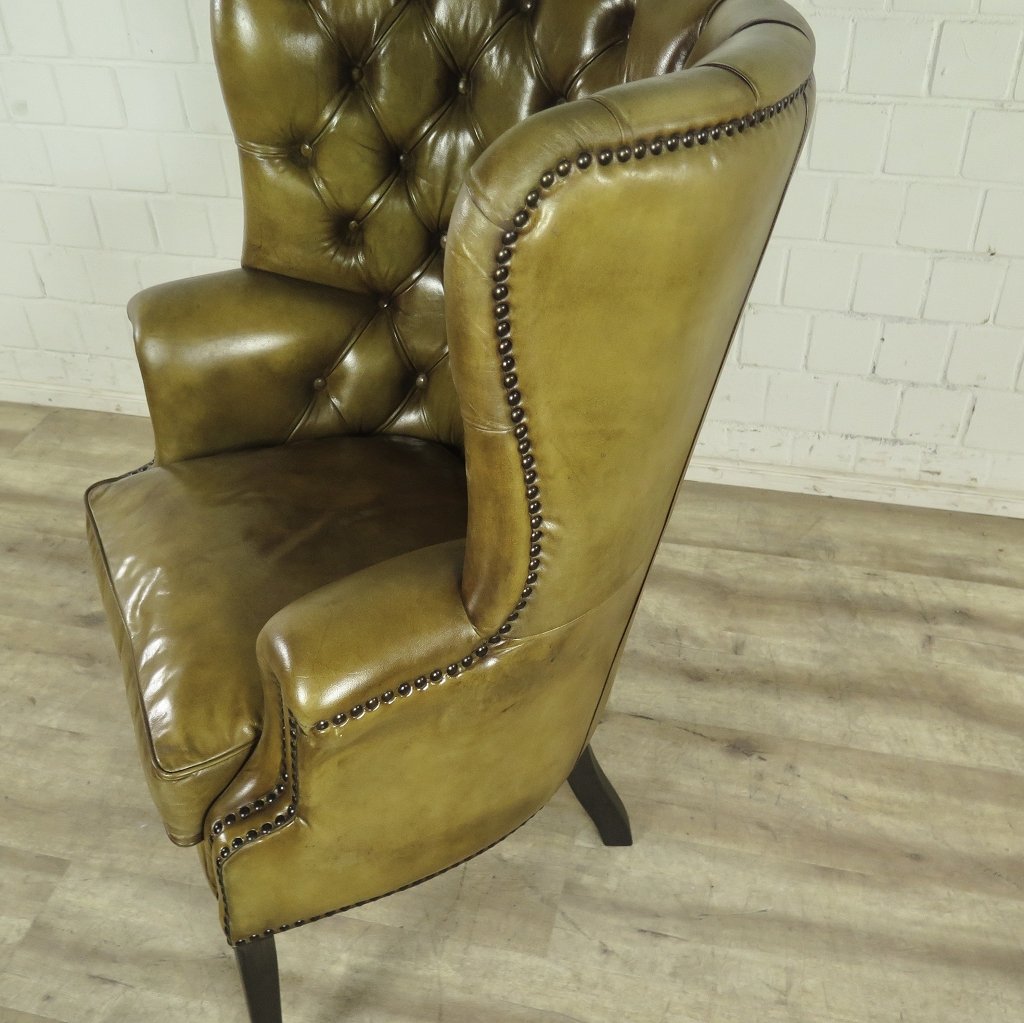 Chesterfield Sessel Lime