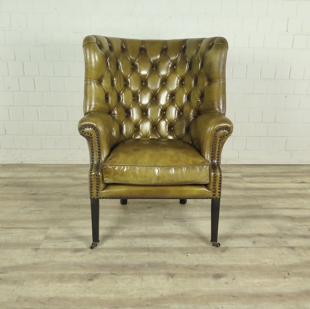 Chesterfield Sessel Lime