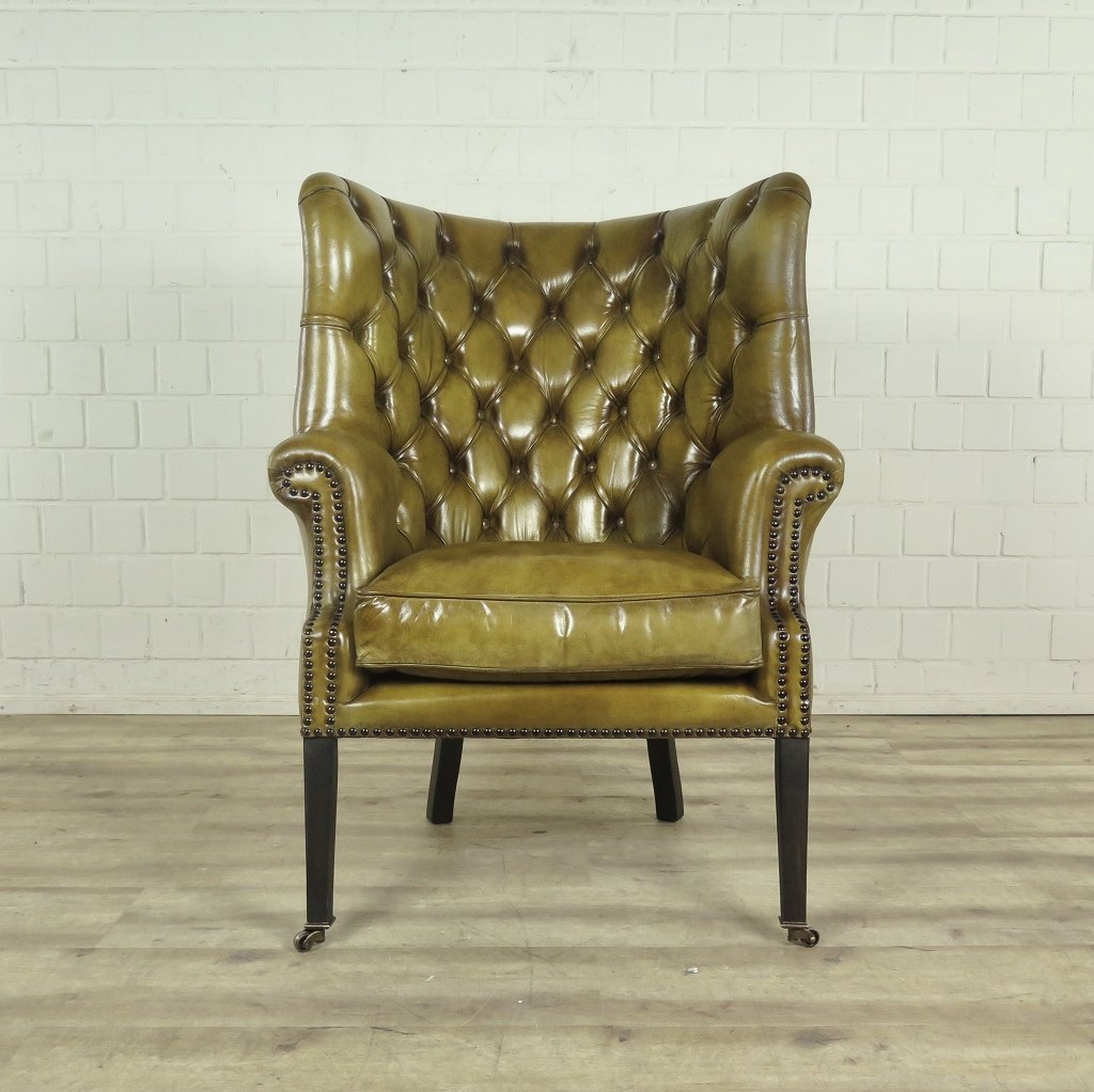 Chesterfield Sessel Lime