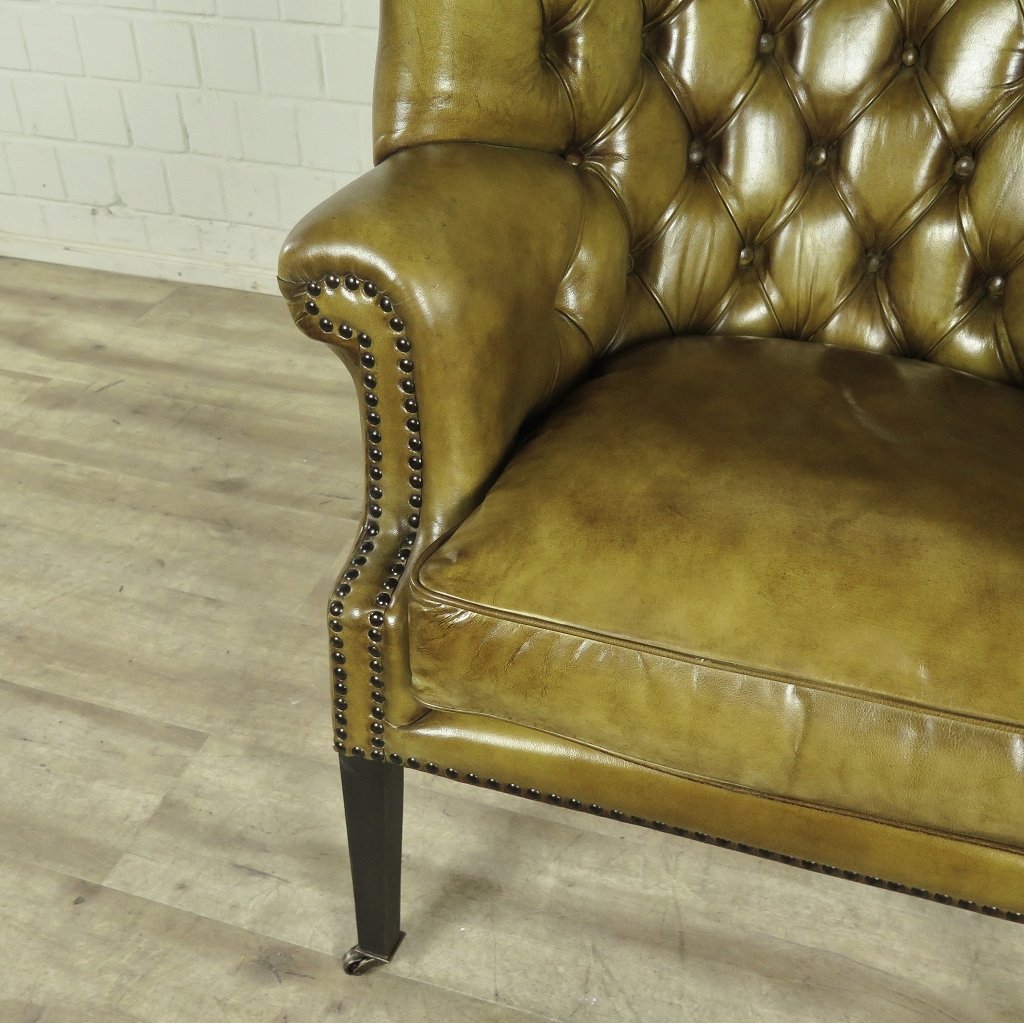 Chesterfield Sessel Lime