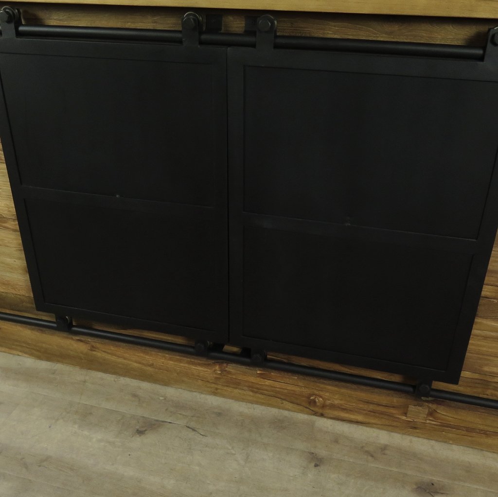 Vitrine Bücherschrank 2,12 m Teakholz