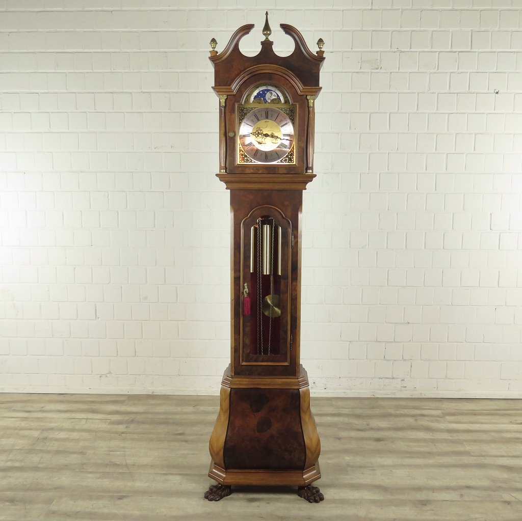 Lauris Standuhr Uhr Nussbaum Westminster