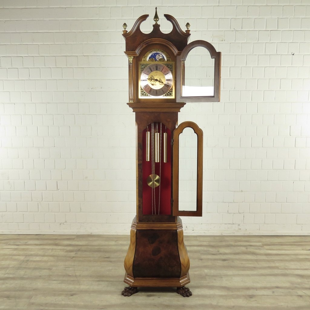 Lauris Standuhr Uhr Nussbaum Westminster