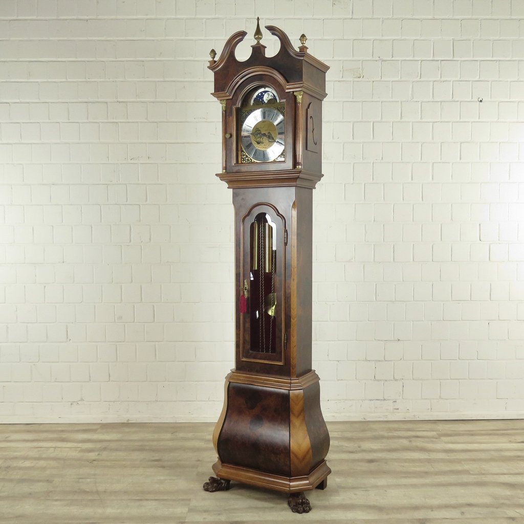 Lauris Standuhr Uhr Nussbaum Westminster