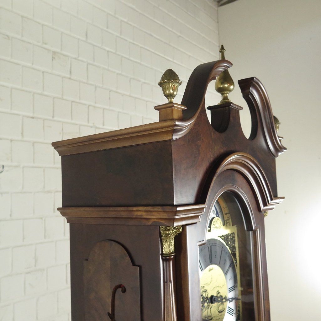 Lauris Standuhr Uhr Nussbaum Westminster