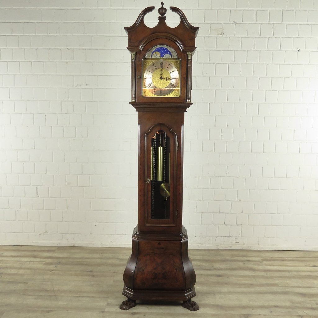 Standuhr Uhr Nussbaum