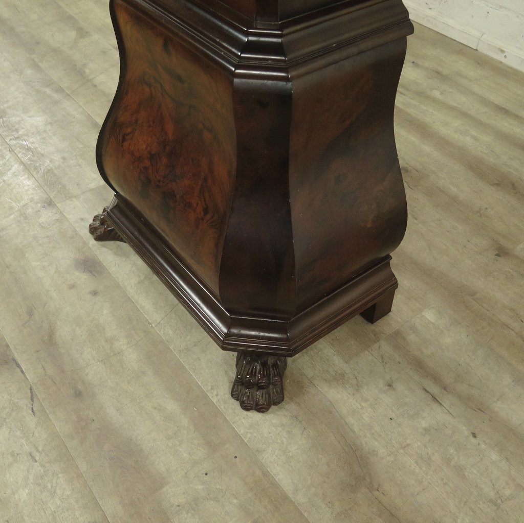 Standuhr Uhr Nussbaum