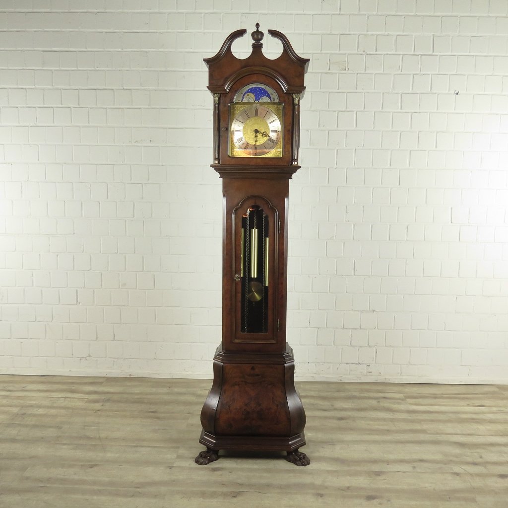 Standuhr Uhr Nussbaum