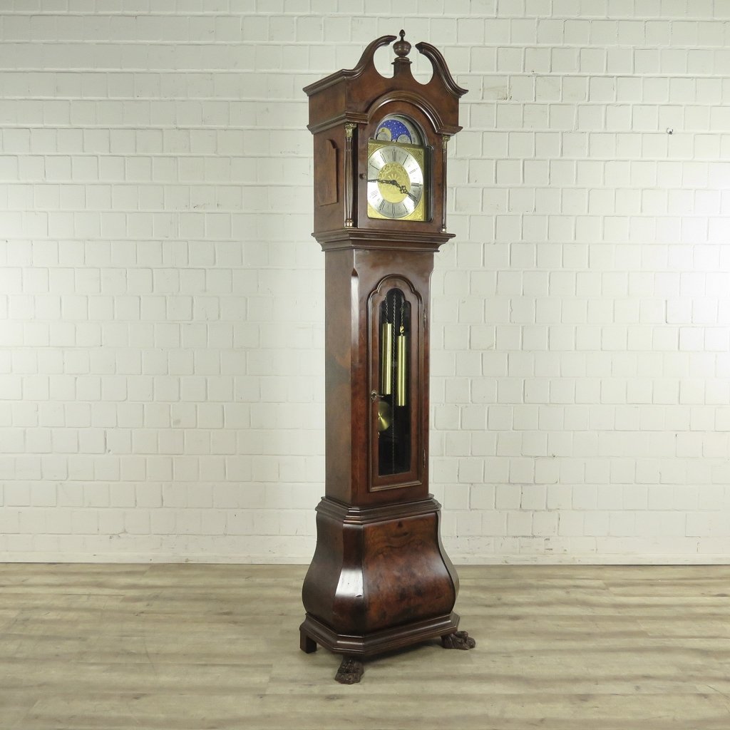 Standuhr Uhr Nussbaum 