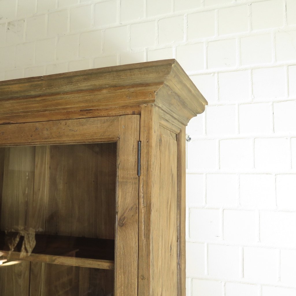 Buffetschrank Vitrine 3,14 m Teakholz