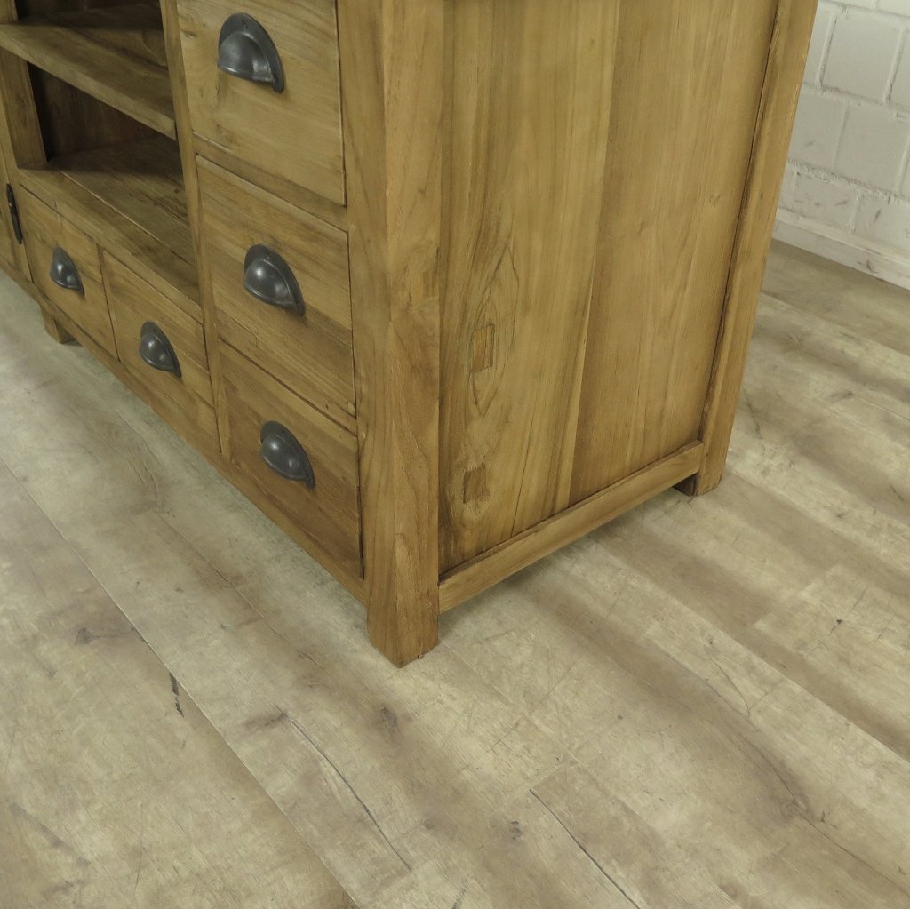 TV-Möbel Lowboard Sideboard Teakholz 1,70 m