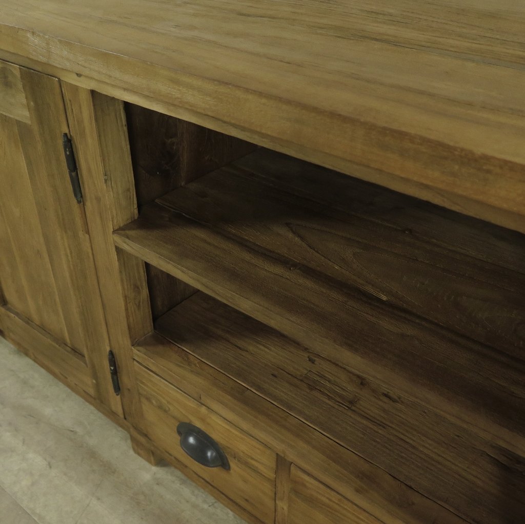 TV-Möbel Lowboard Sideboard Teakholz 1,70 m