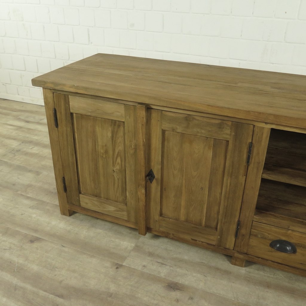 TV-Möbel Lowboard Sideboard Teakholz 1,70 m