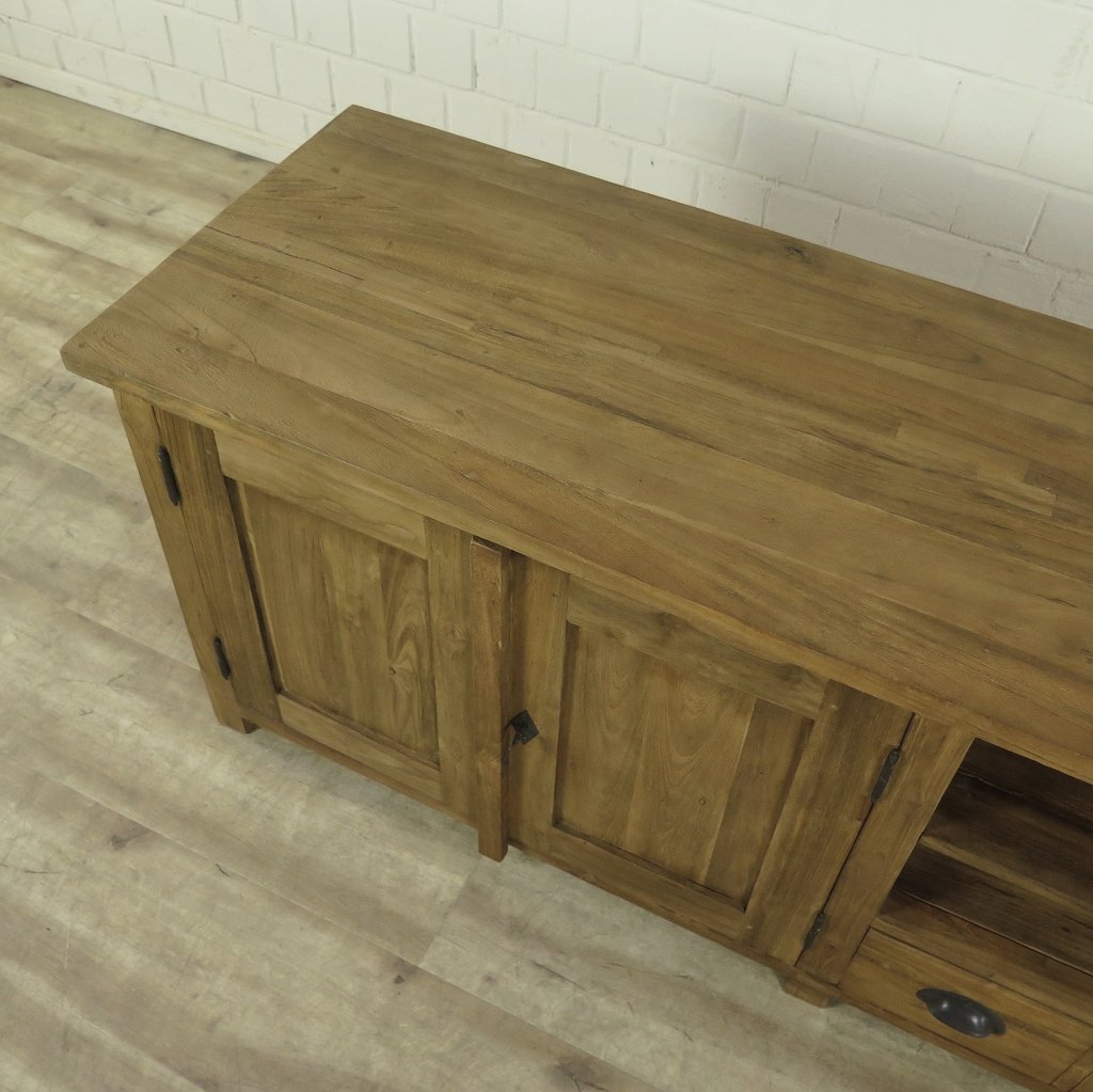 TV-Möbel Lowboard Sideboard Teakholz 1,70 m
