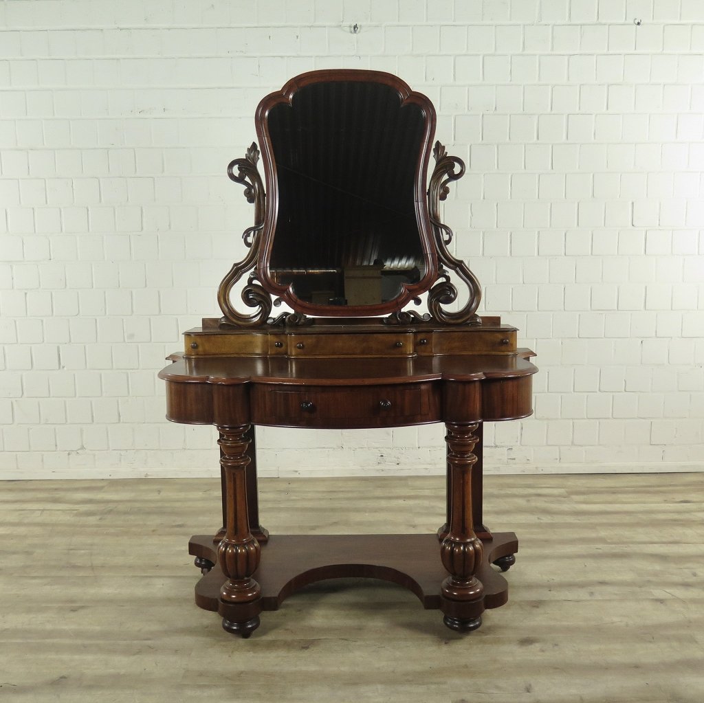 Schminktisch Jugendstil 1900 Nussbaum