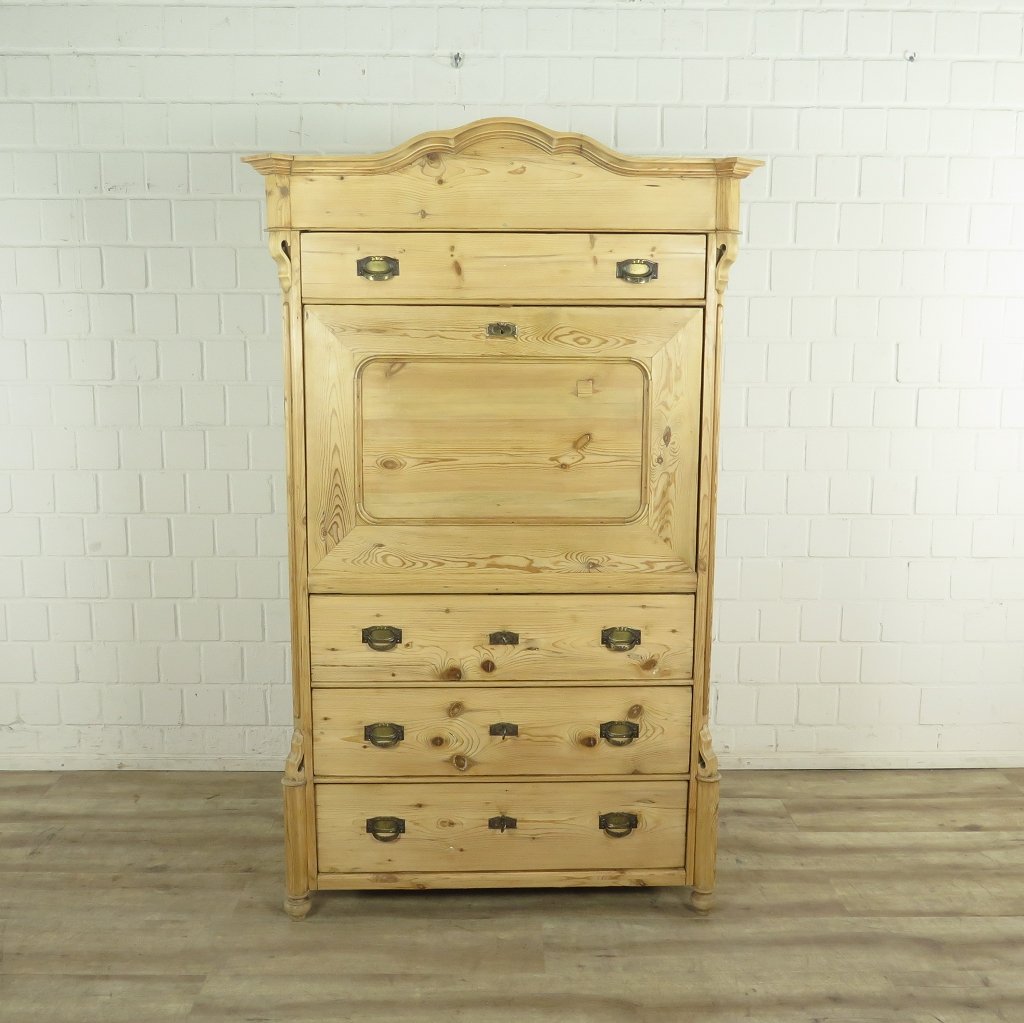 Sekretär Biedermeier 1860 Kiefer