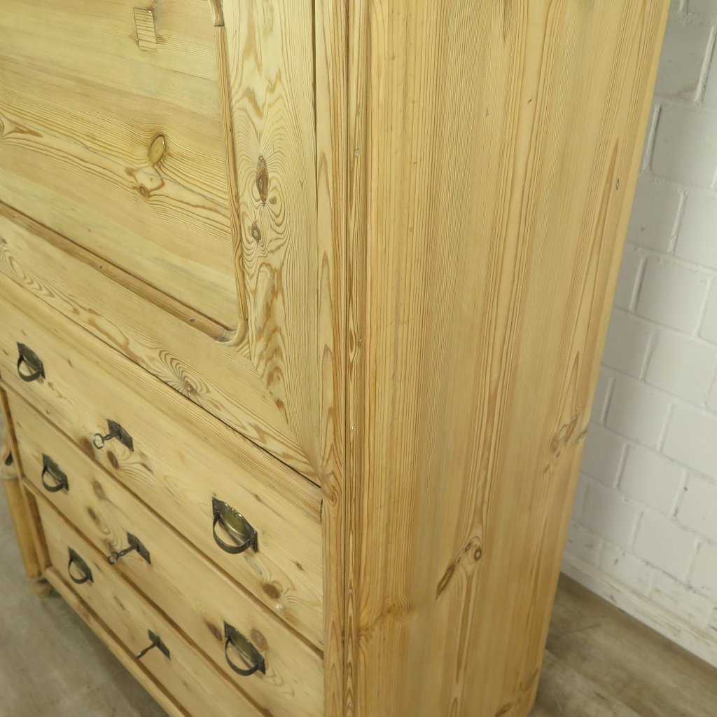 Sekretär Biedermeier 1860 Kiefer