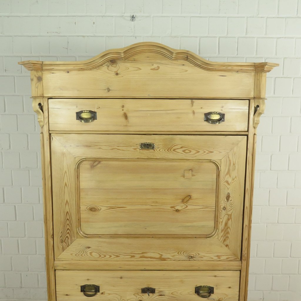 Sekretär Biedermeier 1860 Kiefer