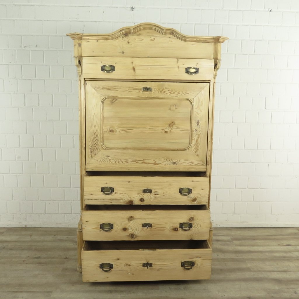 Sekretär Biedermeier 1860 Kiefer