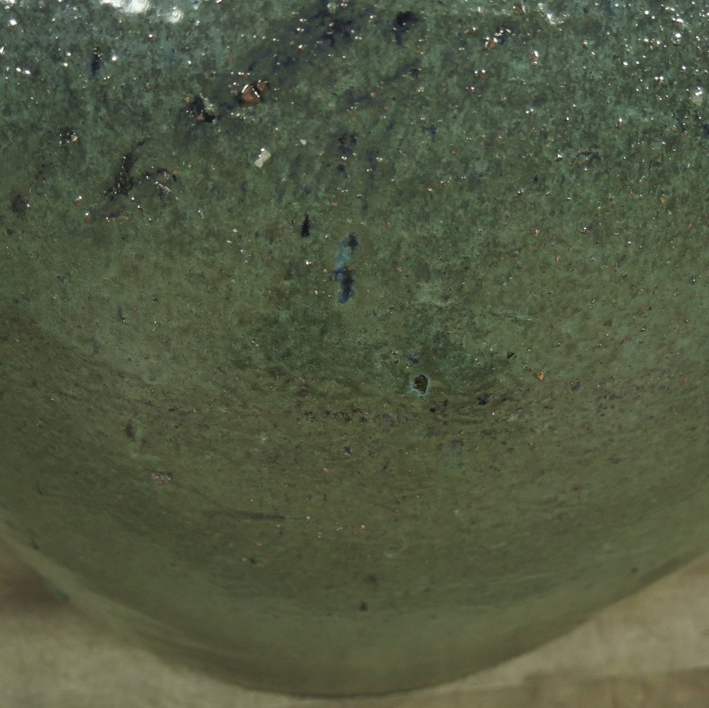 Pflanzkübel Blumenkübel Terracotta Grün Ø 0,70 m