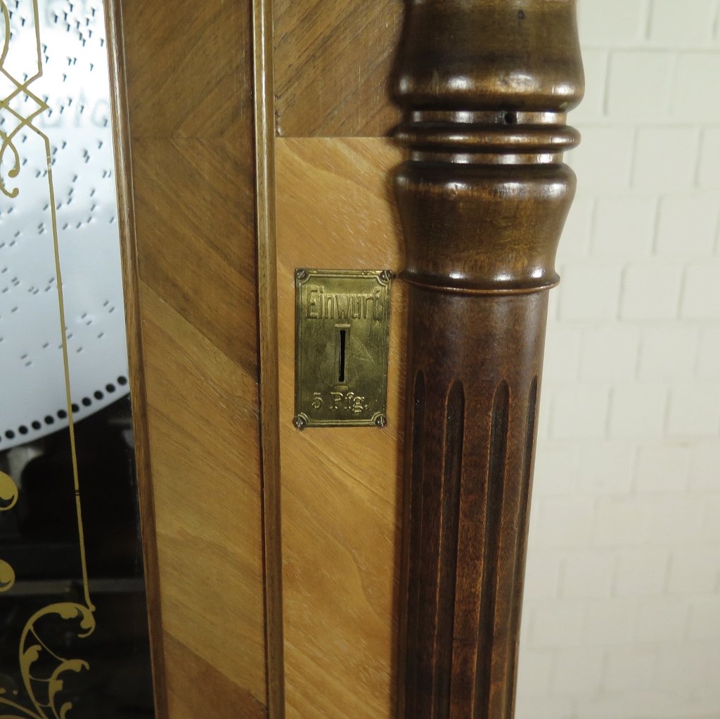 Spieluhr Lochmann Musik-Automat Gründerzeit 1890 Nussbaum