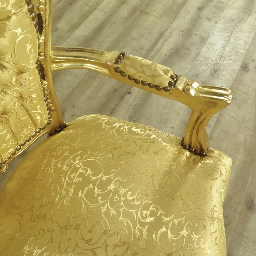 Set Barockstühle Barockstuhl Gold