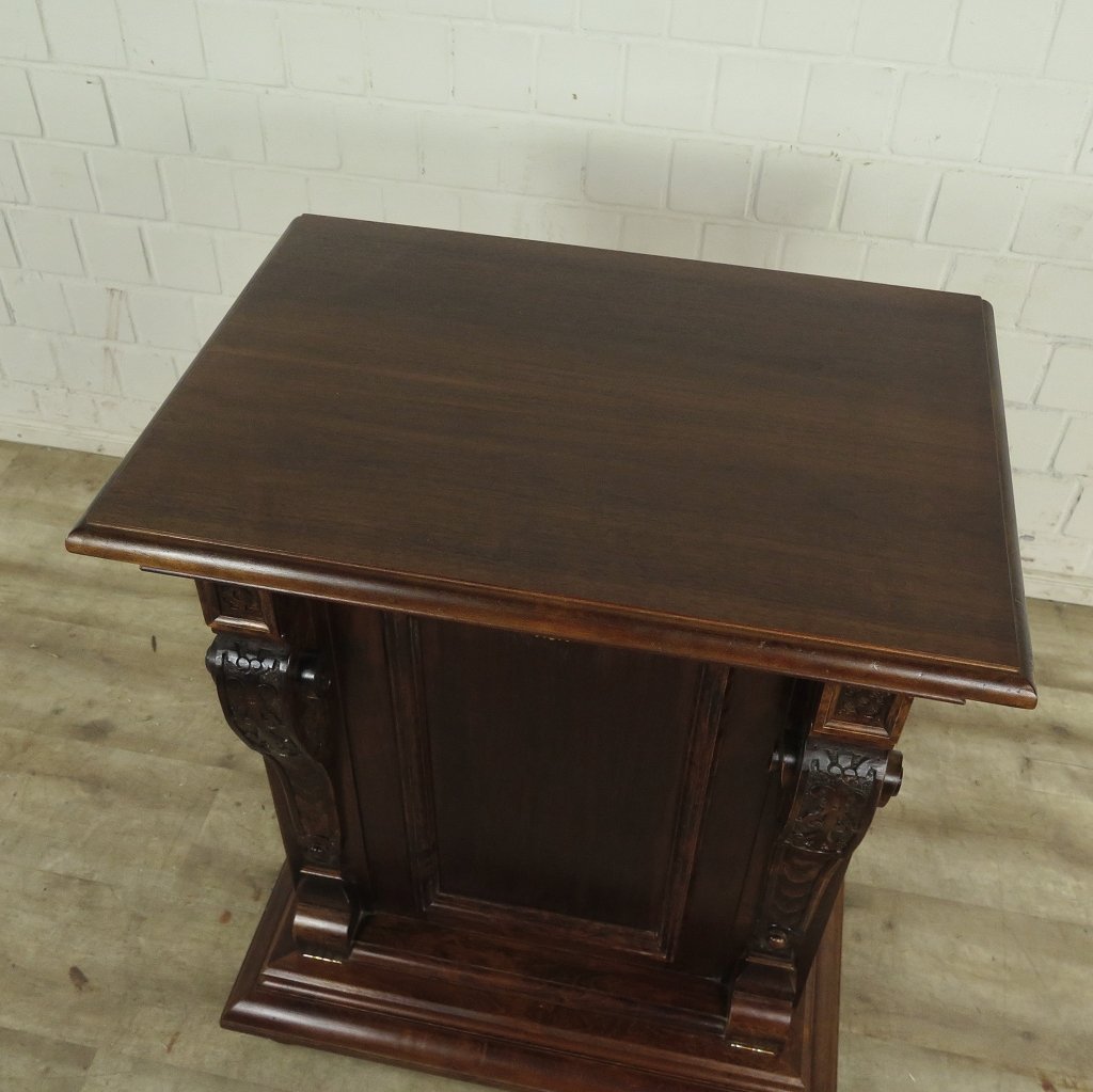 Unterschrank Schrank Spieluhr Gründerzeit 1880 Nussbaum