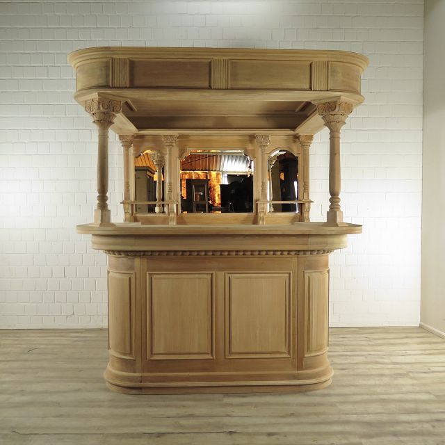 Hausbar Theke Mahagoni 2,06 m