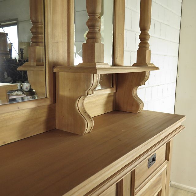 Hausbar Theke Mahagoni 2,06 m