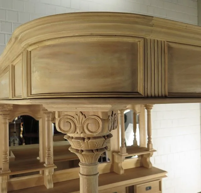 Hausbar Theke Mahagoni 2,06 m