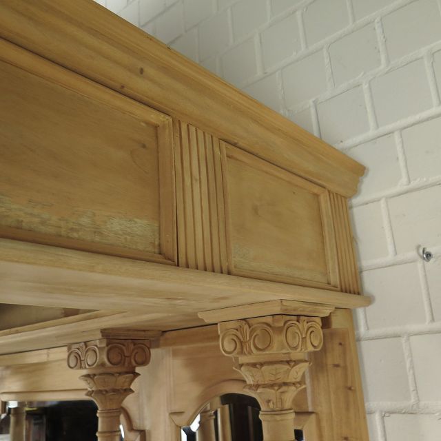 Hausbar Theke Mahagoni 2,06 m