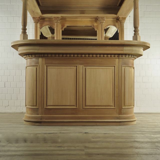 Hausbar Theke Mahagoni 2,06 m