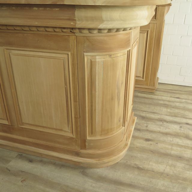 Hausbar Theke Mahagoni 2,06 m