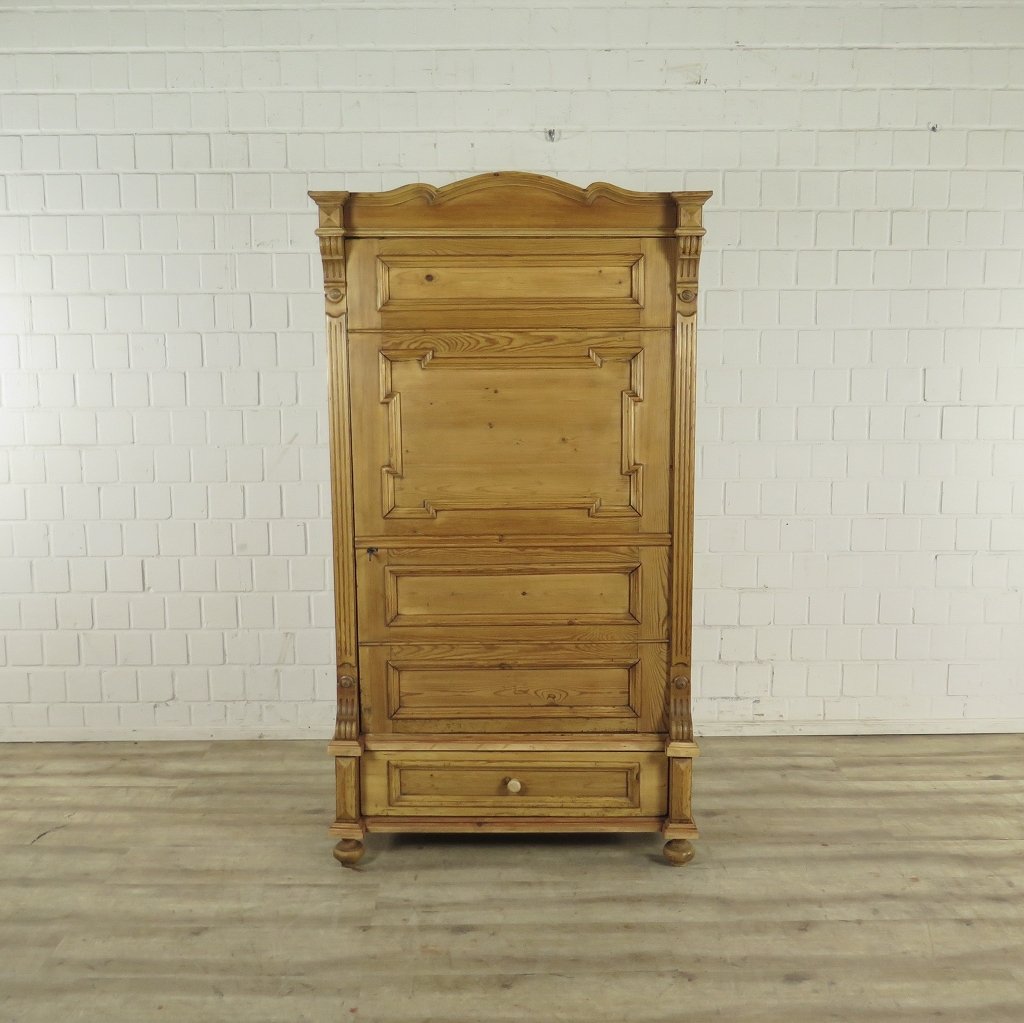 Blender Sekretär Schrank Gründerzeit 1880 Kiefer